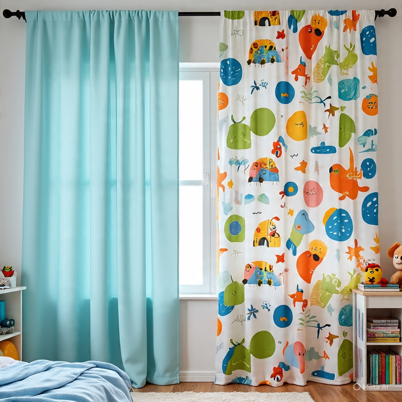 Kids Room Curtain Installation Abu Dhabi